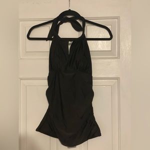 NWT High Neck Tankini Top Size 8
